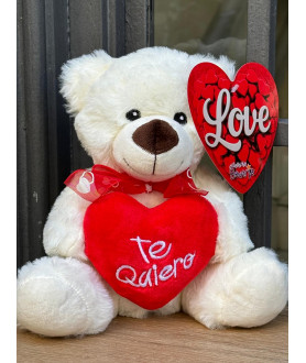 Oso de peluche "Te quiero"