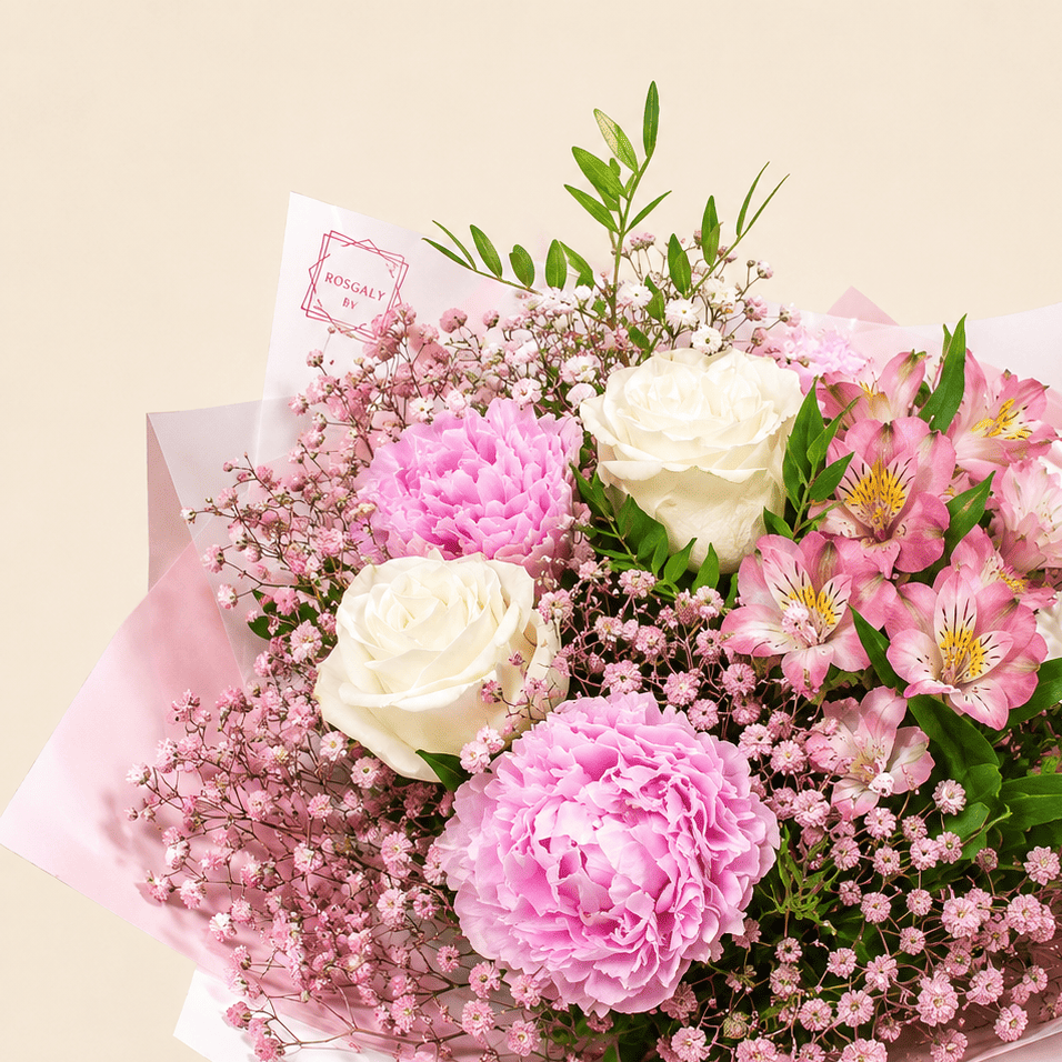 Ramo Pivoine Rose