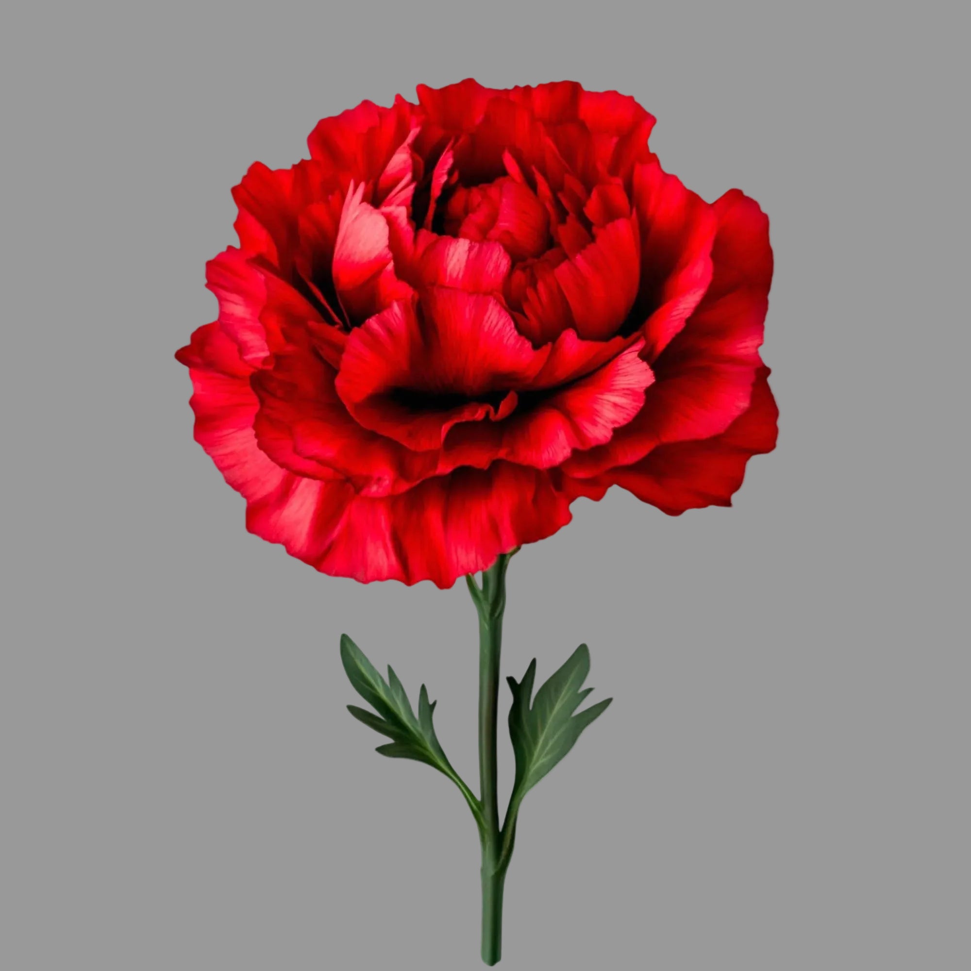 Clavel Rojo 10 Tallos